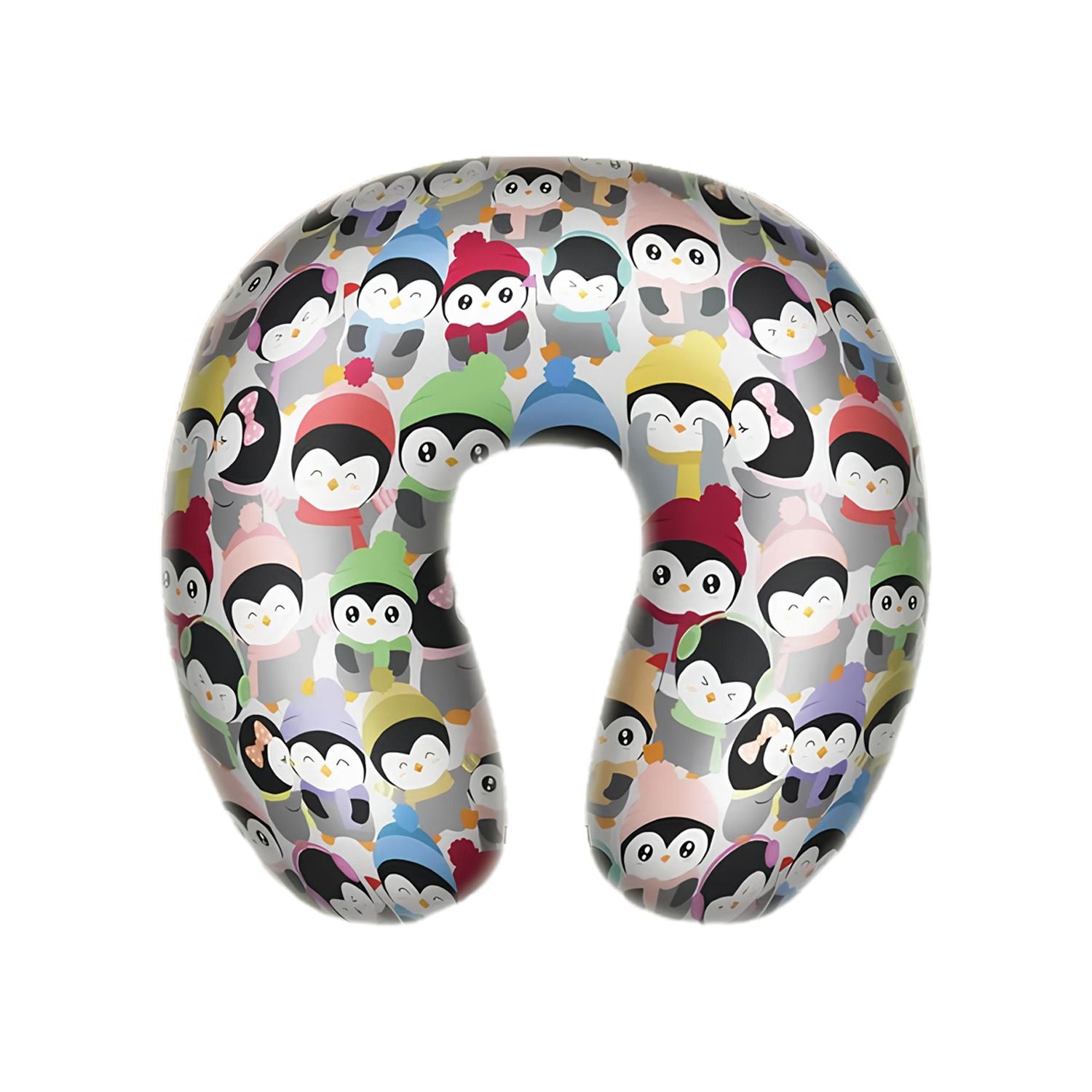 Eve Textile travel neck pillow penguin design 