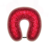 Eve Textile travel neck pillow heart design 