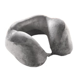 Eve Textile Travel Neck Pillow Grey with Raised Neck