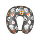 Eve Textile travel neck pillow animal design