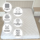 Eve Textile Gesteppter Matratzenschoner