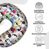 Eve Textile travel neck pillow penguin design 