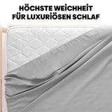 Eve Textile Fitted Sheet Grey Jersey