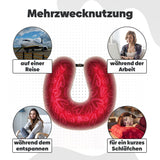 Eve Textile travel neck pillow heart design 