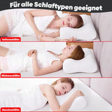 Eve Textile Orthopaedic Pillow with Raised Neck 