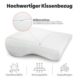 Eve Textile Orthopaedic Pillow with Raised Neck 