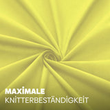 Eve Textile fitted sheet yellow jersey