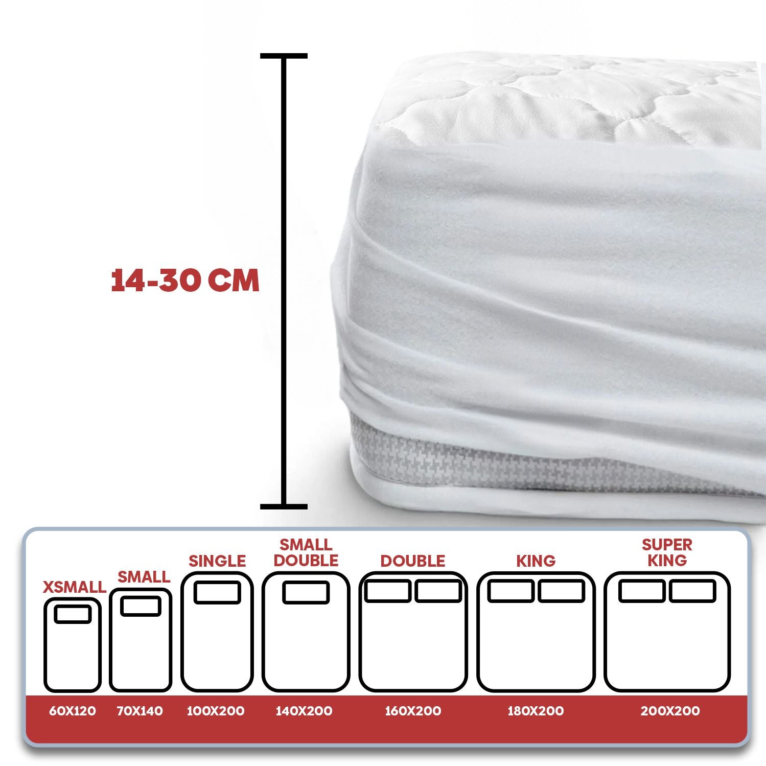 Eve Textile Waterproof Mattress Protector 