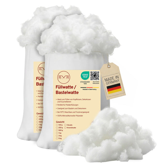 Füllwatte für Kissen Flauschiges Füllmaterial & Stopfmaterial