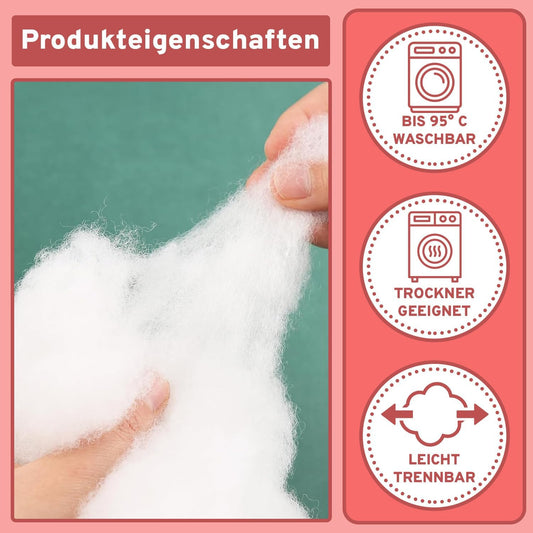Füllwatte für Kissen Flauschiges Füllmaterial & Stopfmaterial