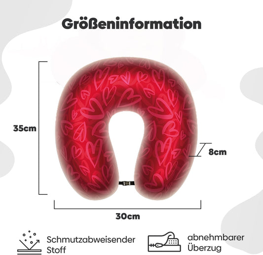 Herz Nackenkissen
