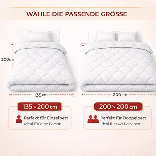 4-Jahreszeiten Bettdecke