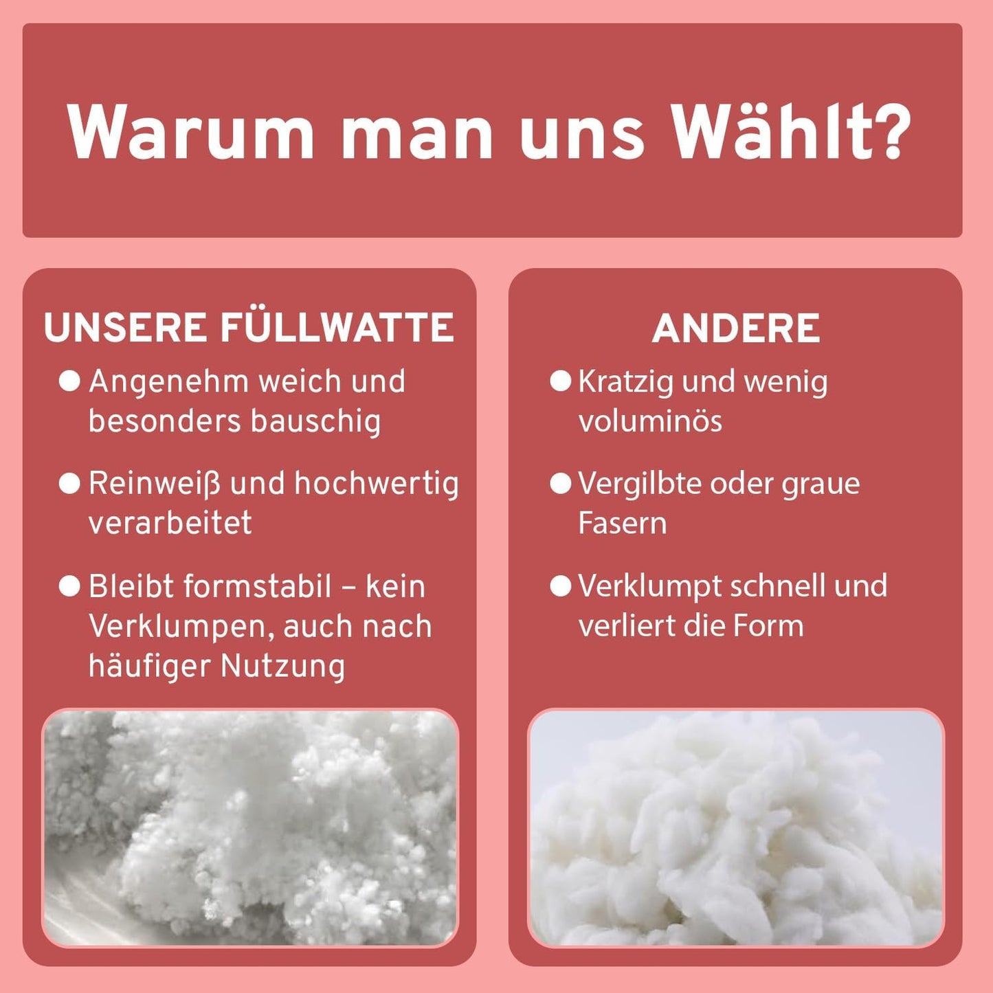 Perlen Füllwatte Faserbällchen Füllmaterial für Kissen